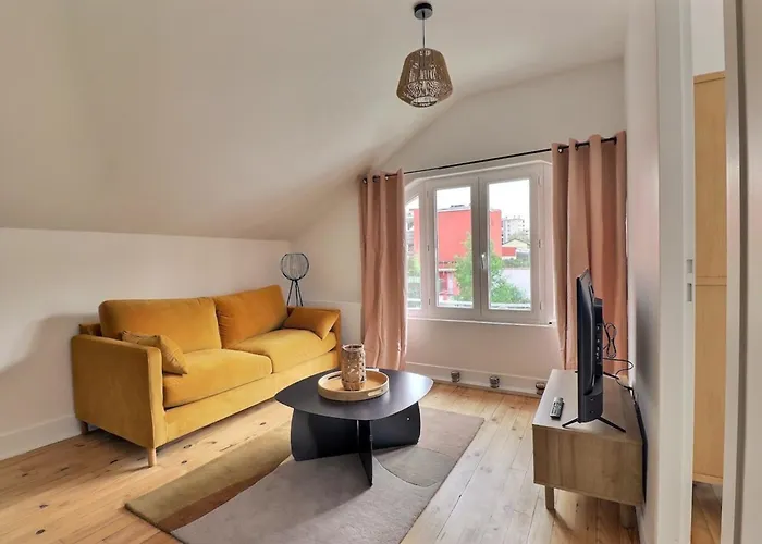 Le Zanzibar - Lovely Bright Apartment - Villeurbanne